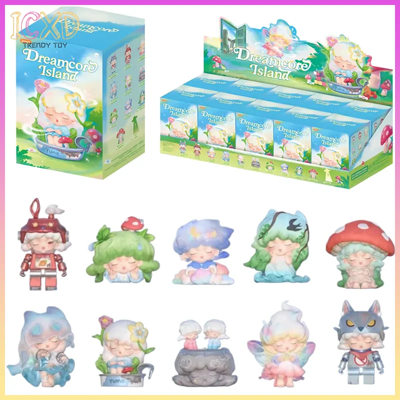 

Подлинная серия Yumo Dreamcore Island, слепая коробка, модная кукла, гаражный комплект, настольный орнамент, коллекция игрушек, подарок на день рождения для девочек