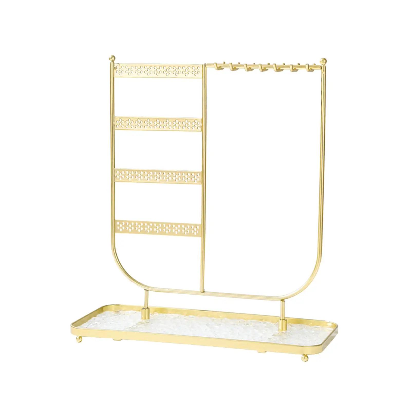 Jewelry Display Stand Jewelry Display Rack 4 Tiers Earring Holder Earrings Hanger Jewelry Stand for Earrings Photography Home