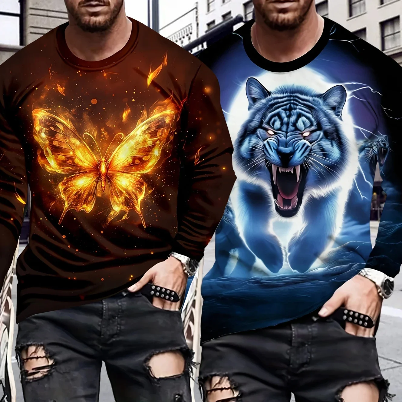 

Новая модная уличная одежда, мотоциклетный топ с длинными рукавами для мужчин и женщин, быстросохнущая дышащая футболка с круглым вырезом и длинными рукавами