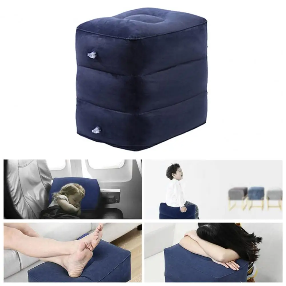 

Foot Pad Adjustable Airplane Foot for Ultimate Comfort on Long Flights Portable Chair Extender with Wear Resistant Super Soft