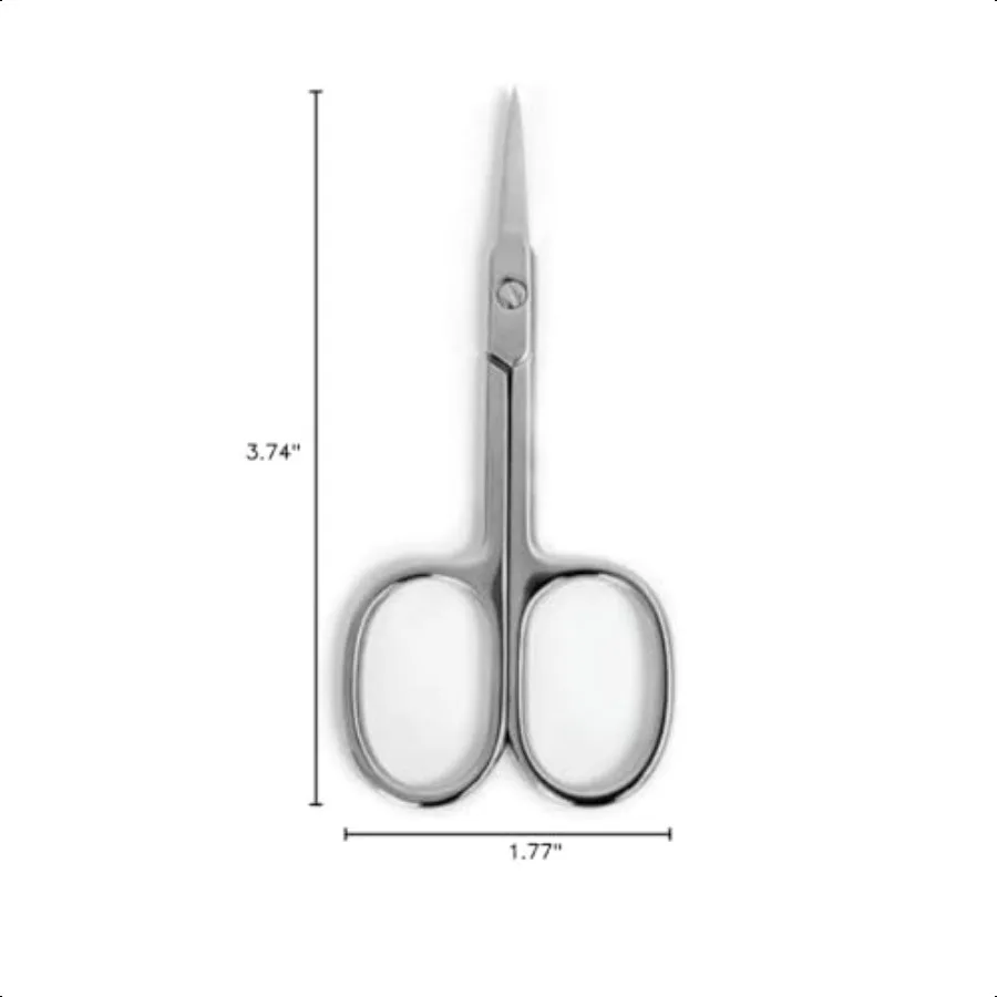المهنية الصغيرة الاستمالة مانيكير مقص للبشرة لشعر الوجه مسمار الشارب الحاجب رمش الأنف الأذن الجمال الرجال والنساء #3
