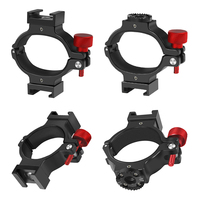 Mobile Gimbal Extension Clip Mount Mic Light 1/4 Adapter for DJI OM 2 3 4 5 6 7 7P Stabilizer LED Bracket Cold Shoe Rosette Gear
