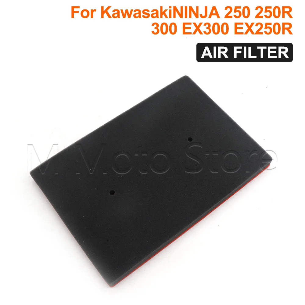 Air Filter Intake Cleaner Replacement Sponge For Kawasaki NINJA 250R 250 300 ABS Z300 EX300 EX Z 300 Ninja250 Ninja250R Ninja300