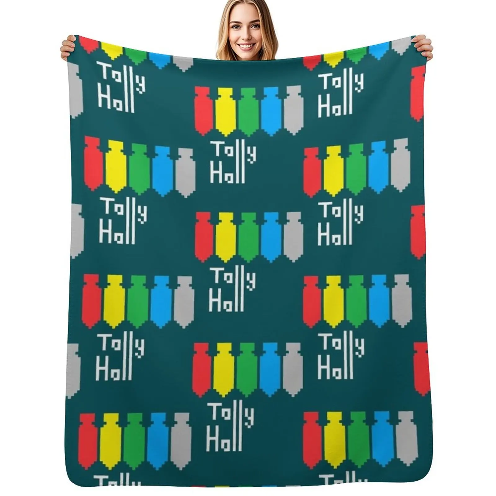 Cadeaux pour les Amateurs de Musique Art Miracle, Couverture en Peluche Chaude et Douce pour le Salon