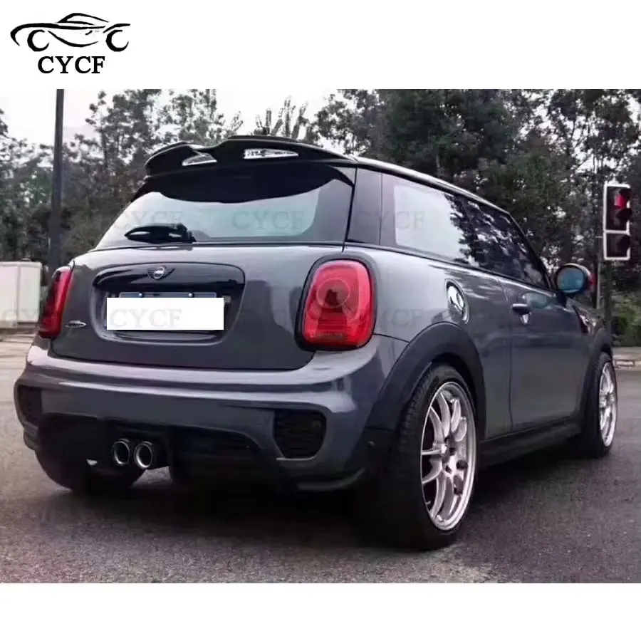 

For BMW mini F56 F55 Real Carbon Fiber Car Roof Wing Rear Luggage Spoiler Rear Wing Auto Accessories Body Kits
