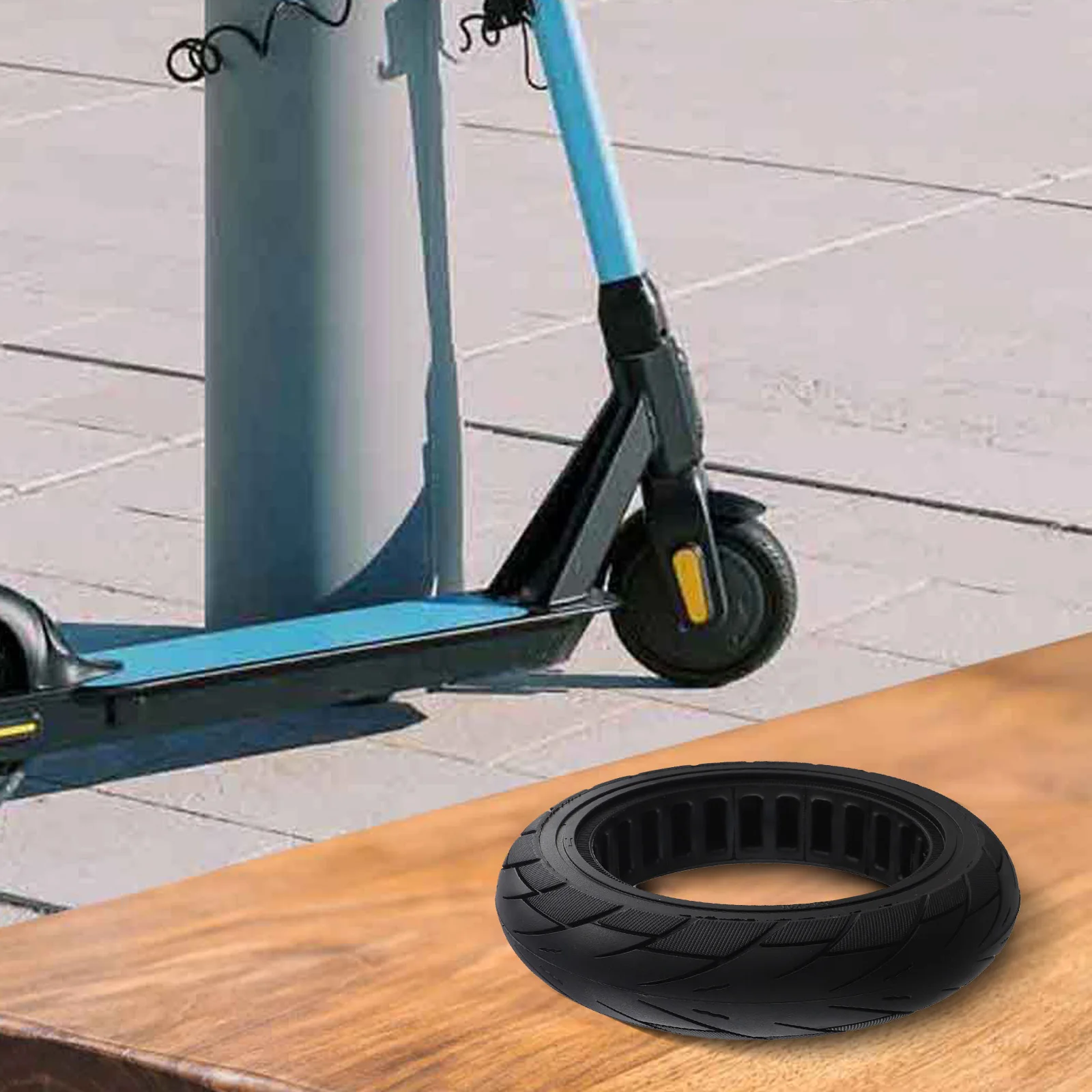 

Electric Scooter Electric Scooter Tyre Perfect Fit For Ninebot F20 F25 F30 Robust Rubber Material Easy To Install
