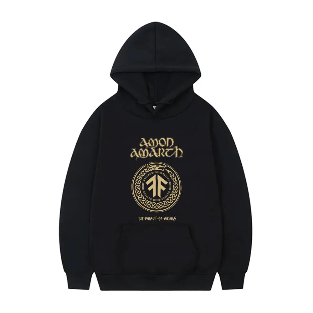 Rock Band Amon Amarth felpa con cappuccio The purse of Vikings felpa Twilight of The Thunder God felpe con cappuccio moda maschile Cool Pullover