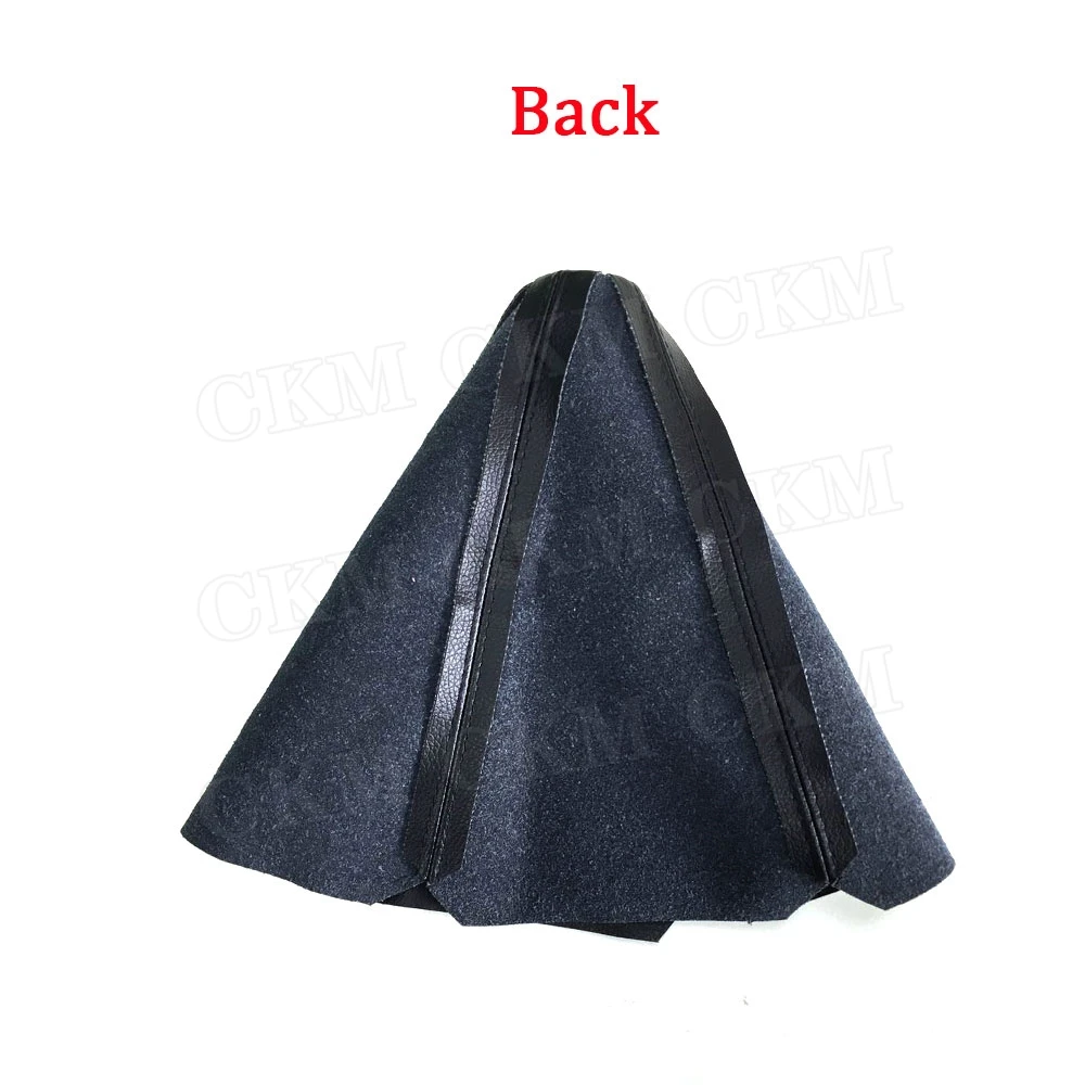 Car Accessories Auto Gear Shift Collars For VW For Ford  Car Red Blue Black Stitch Shifter Gear Shift Boot Cover Gaiter MT/AT