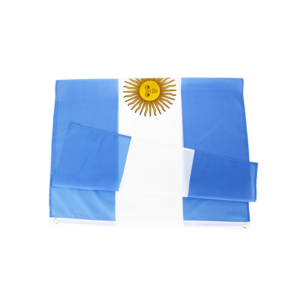 Argentine National Flag And Banner National flag National flags all countries Argentina Flag 90x150cm Hanging Polyester Standard