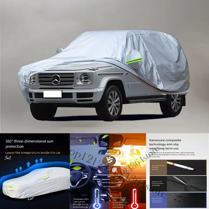 For Mercedes-Benz-G-Class Car cover Exterior Car Cover Outdoor Protection Full Car Covers Waterproof