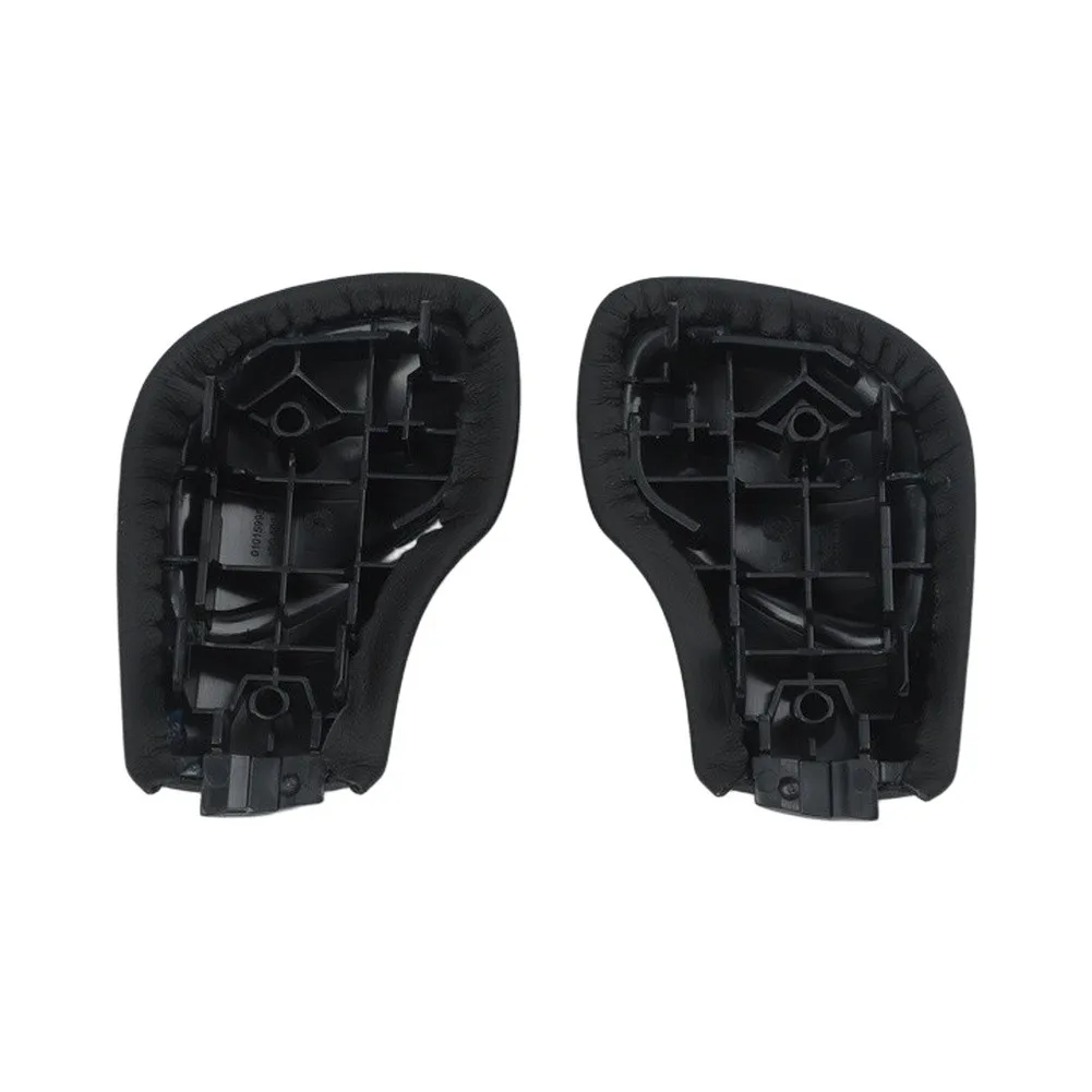 Leather Shift Cover Shift Knob Cover Wear-resistant Materials Personalized Car Style Non-deformation Design Sleek Appearance