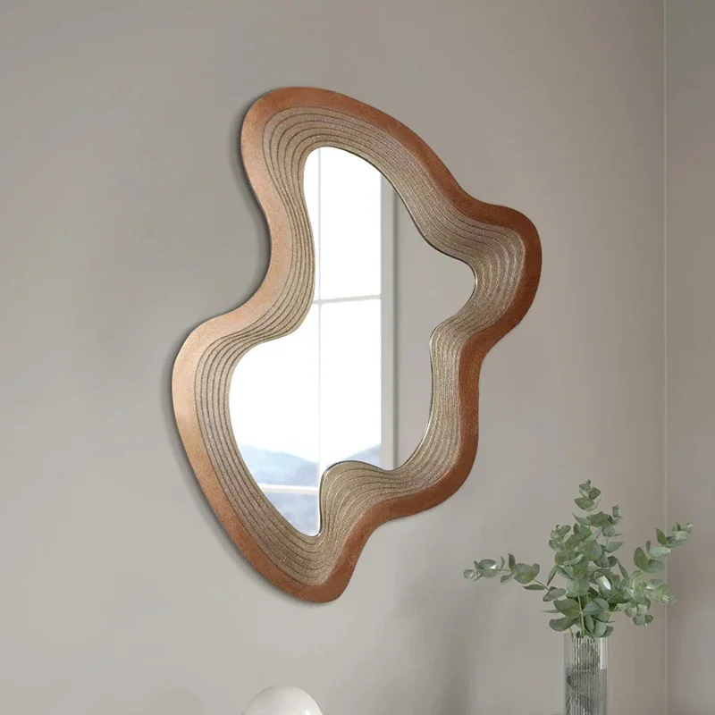 Large Size Wall Mirror Makeup Full Body Decoration Home Vintage Decor Shower Modern Aesthetic Mirrors House Espejo Floor