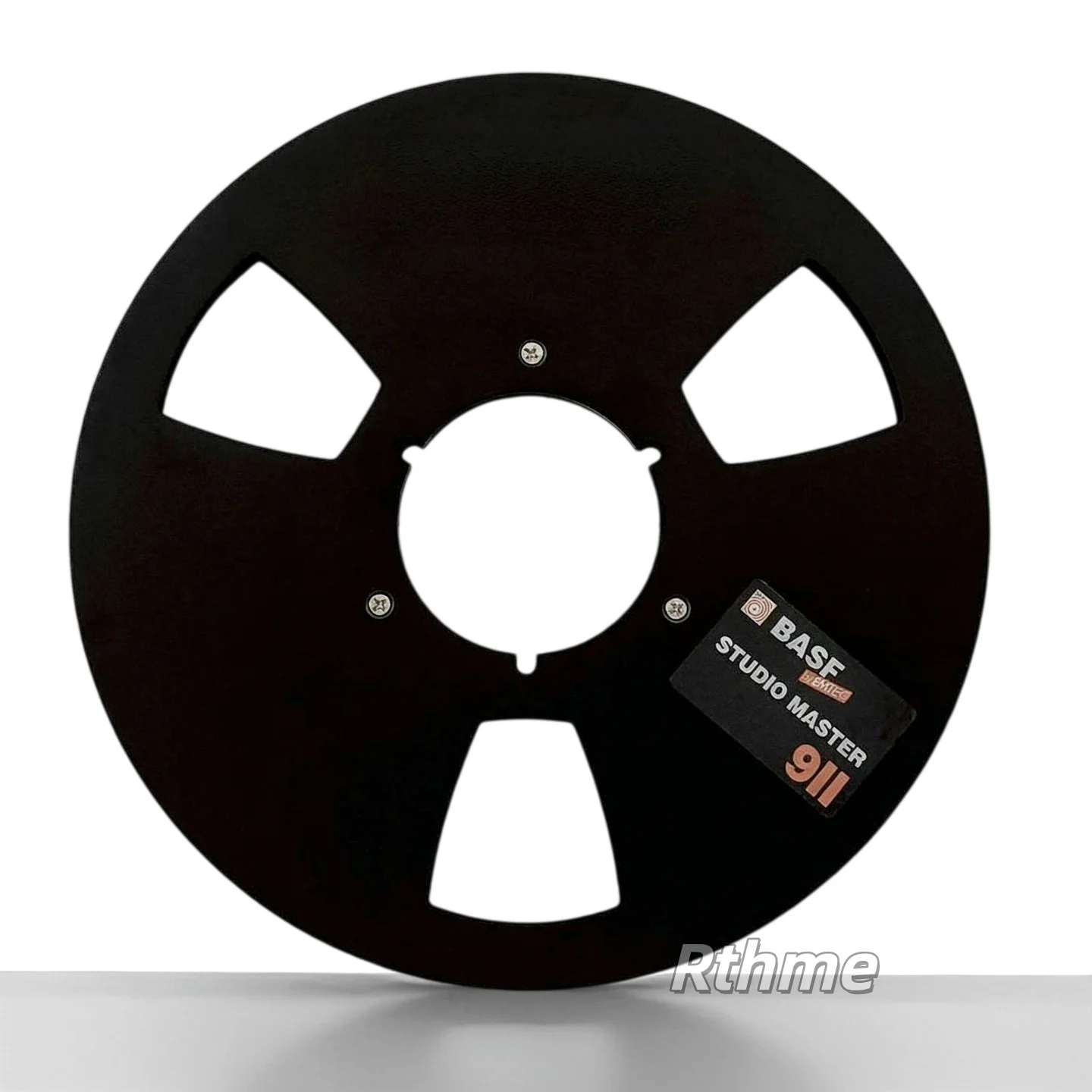 New Analog Audio 10.5' X ¼” Metal Tape Reel -NAB HUB Open Reel Audio Aluminum Takeup Reel By BASF