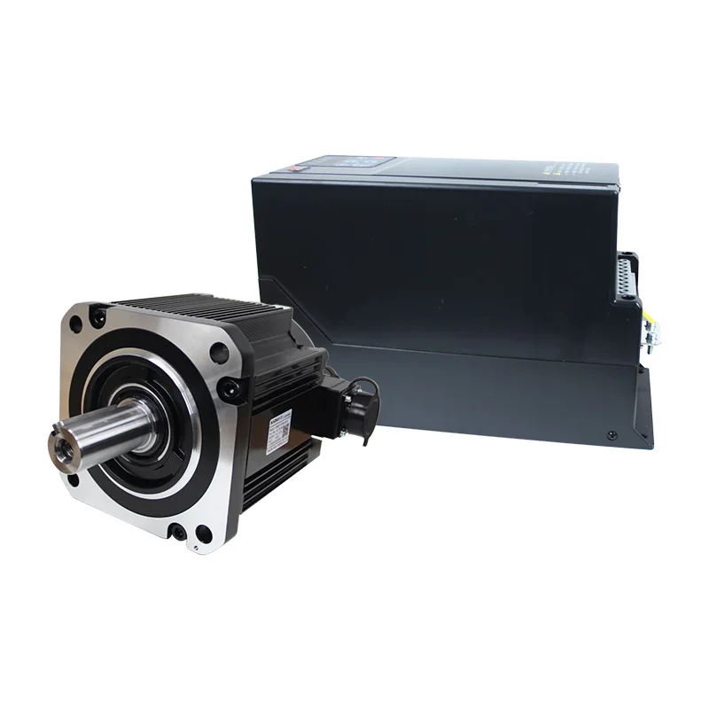 Power 15-55KW Servo Motor For Cnc Machine Rated Voltage 220V-380V Servo Motor Kit