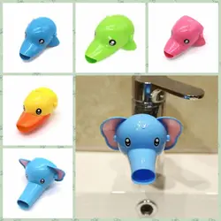 Cute Lovely Duck Elephant Kitchen Faucet Extender Cartoon antispruzzo Baby Washing Helper lavello accessori Water Tap Extender