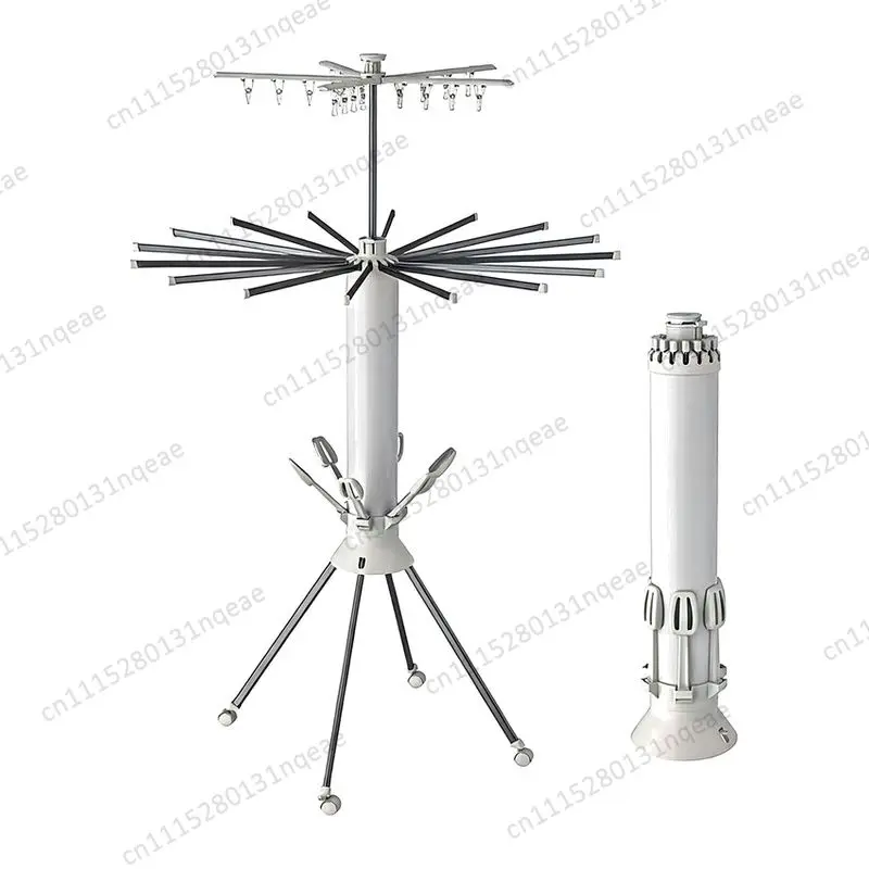 Stainless Steel Folding Drying Rack Portable Heavy Duty Clothing Rack Bathroom Balcony Long-lasting
