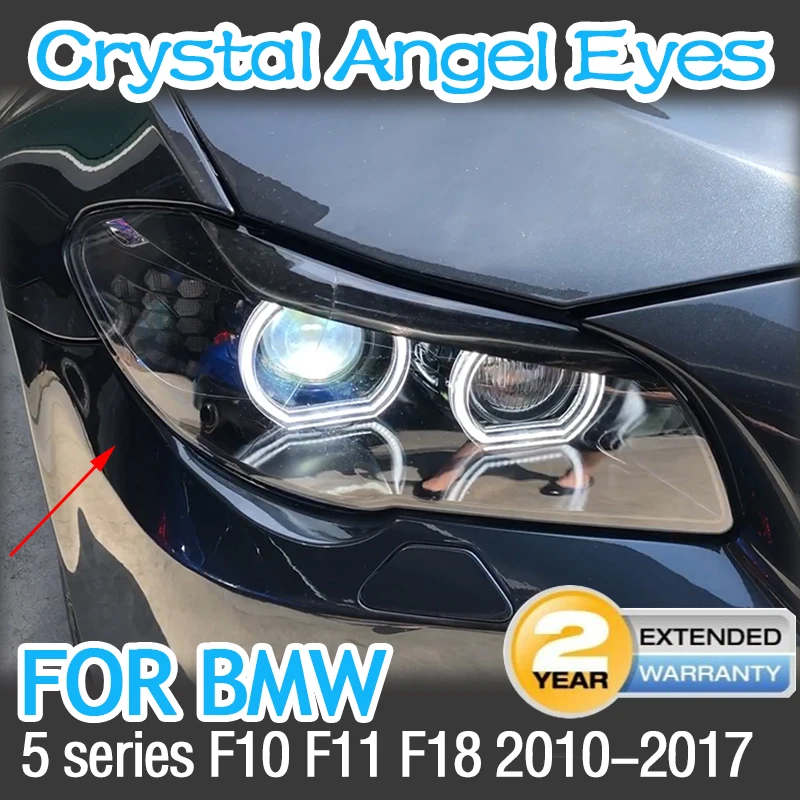 For BMW 5 series F10 F11 F18 520i 523i 525d 528i 530d 530i 535d M5 Angel Eyes light DTM STYLE M4 STYLE Daytime Light