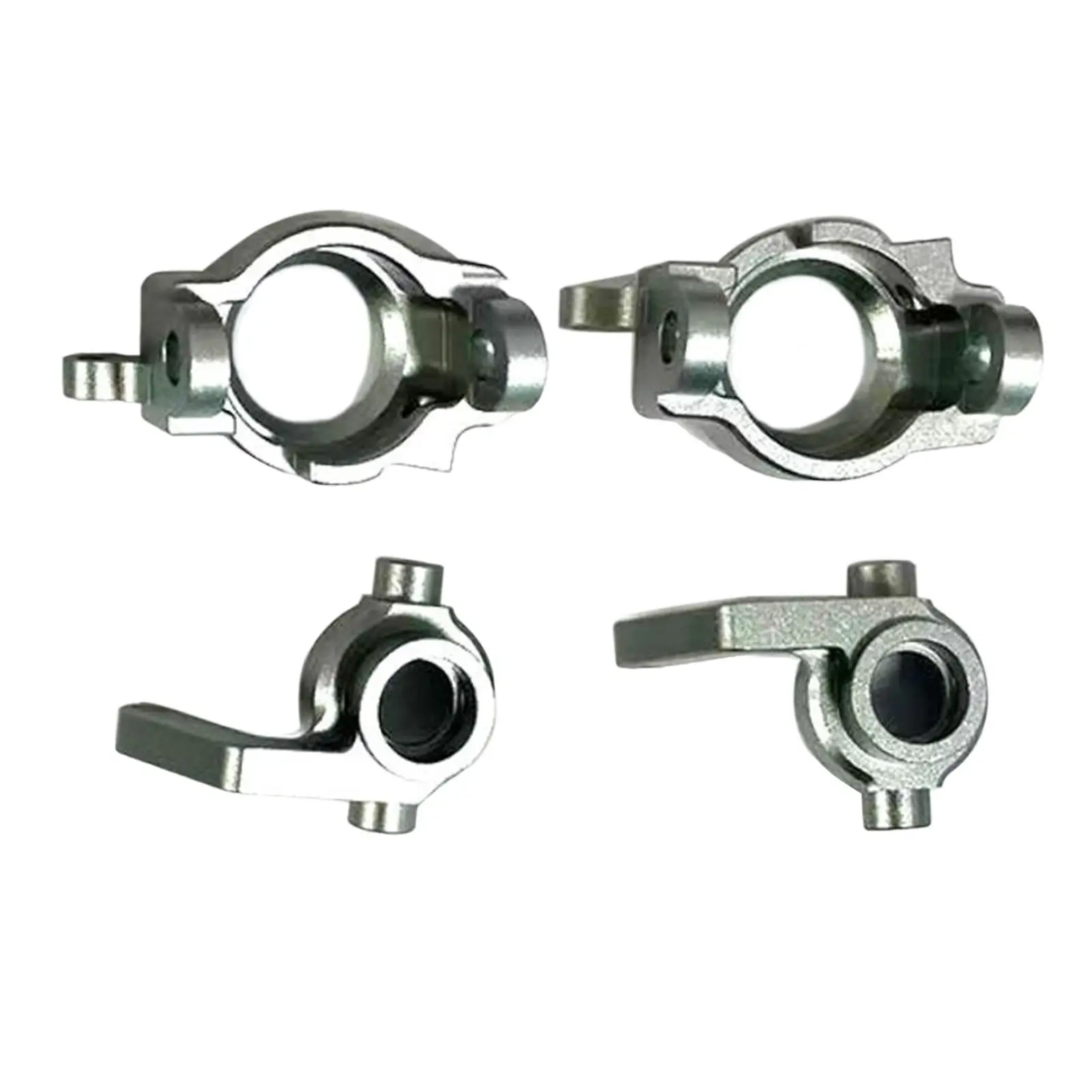 2 Pcs Steering Joint Cups with 2 x C Shaped Bracket for 1:10 RC Hobby Car