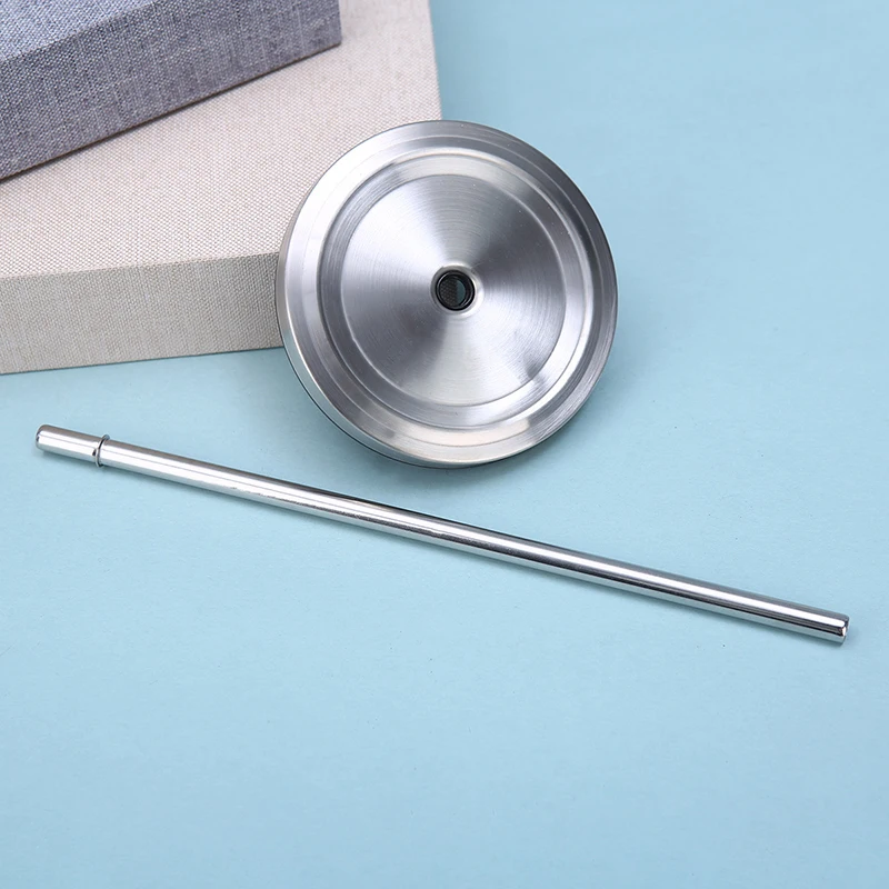 Stainless steel straw cup portable large capacity insulated water cup beautiful stainless steel coffee cup