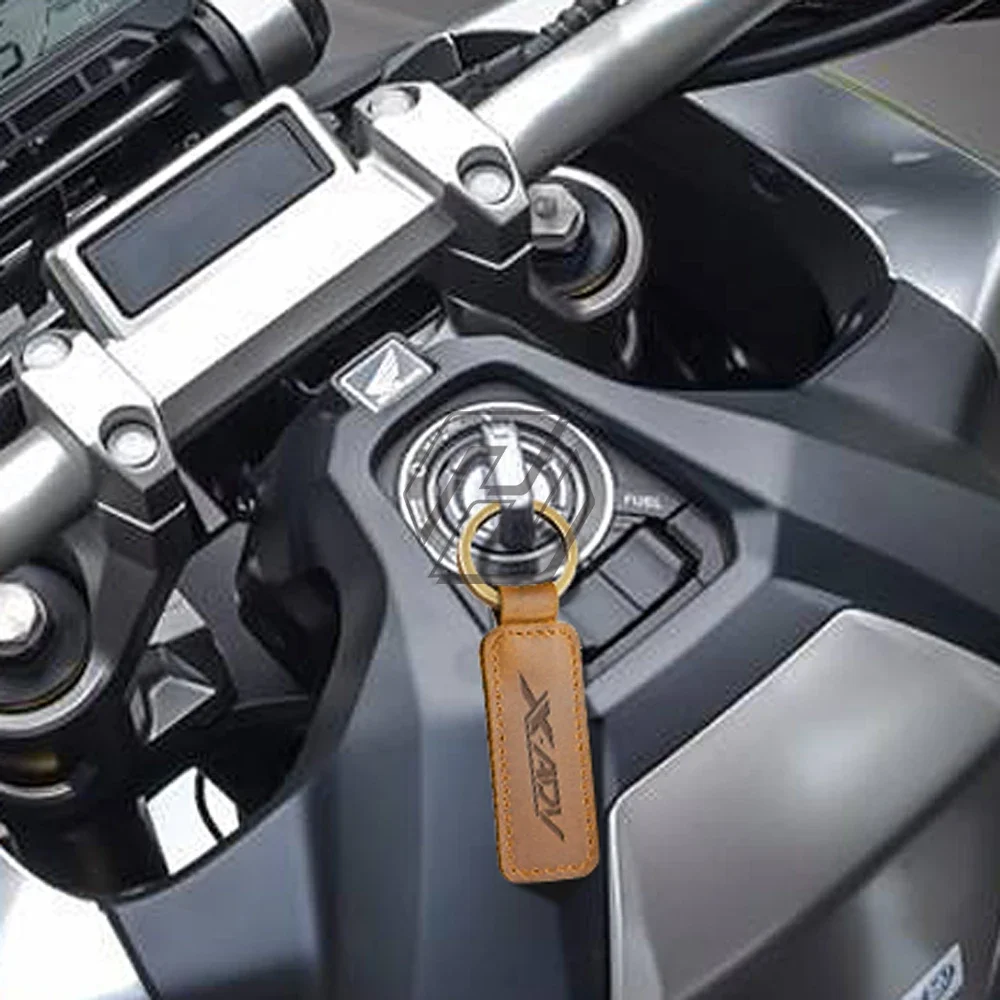 

Motorcycle Keychain Cowhide Key Ring Case for Honda X-ADV XADV 150 250 300 750