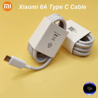 Original 120W Turbo Fast Charging Cable For Xiaomi Mi 15 14 13 12 11 Redmi Note 12 13 Pro K70 Poco M7 X6 6A 67W USB Type C Cable