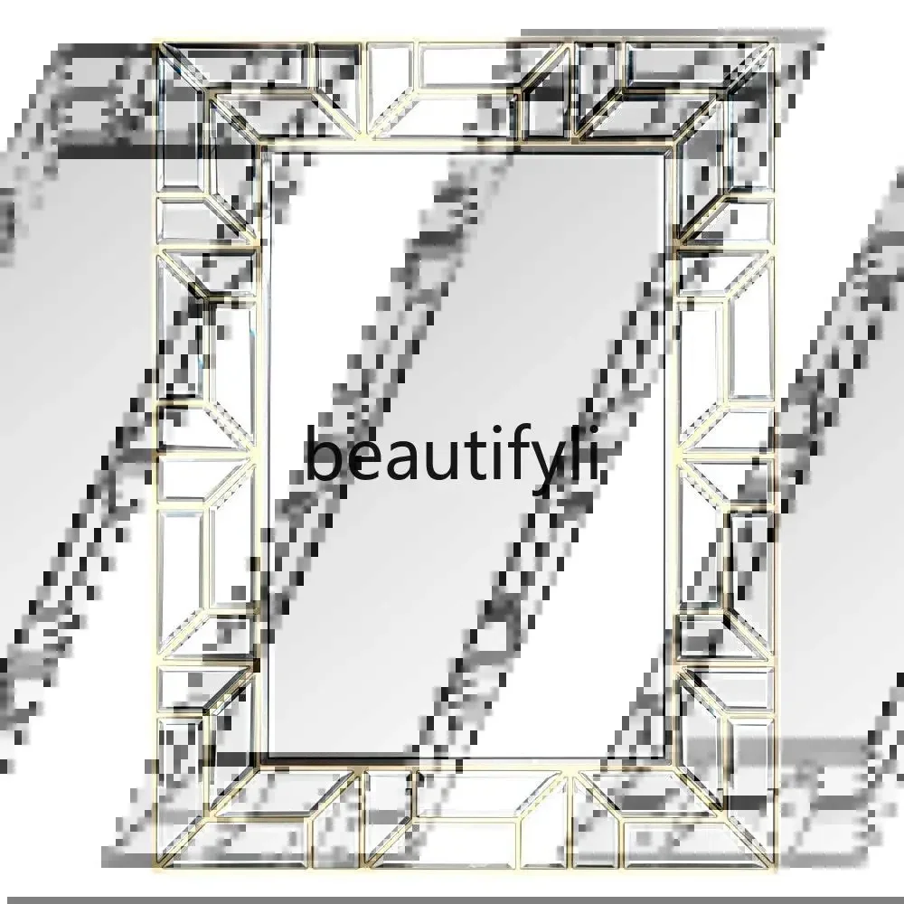 cqy Living room sofa background wall wall hanging bathroom mirror dressing mirror decorative mirror