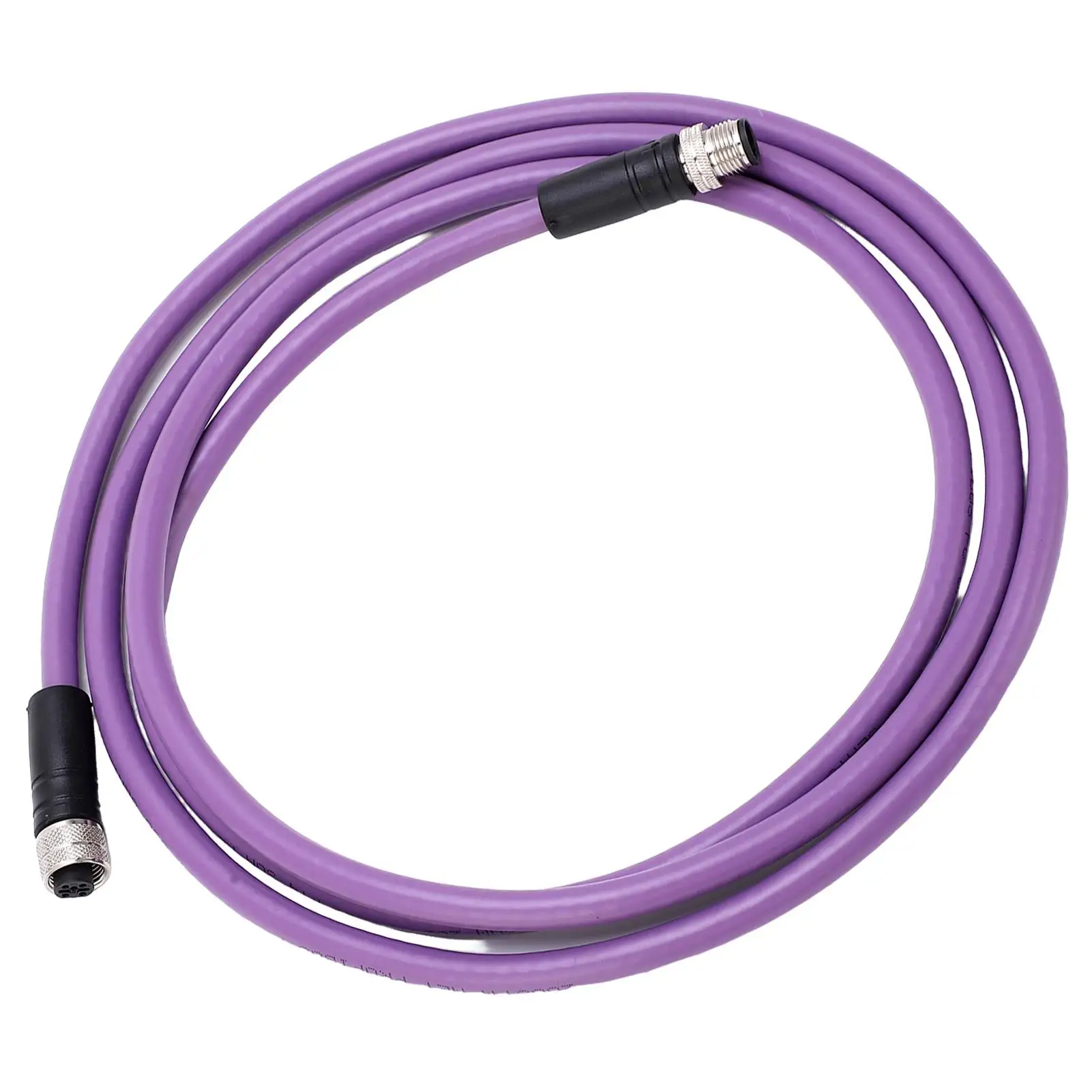 كابل العمود الفقري للملحقات البحرية 5pin مقاوم للاهتراء أسود 2 متر إنهاء مناسب لشبكات lowrance لـ nmea 2000