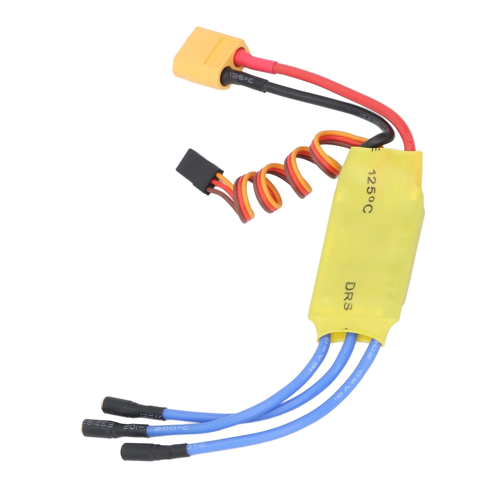 Electronic Speed Controller Multi Safety 30A Brushless ESC for RC Drones RC Airplanes Helicopters 3.5mm Plug 5.6V-16.8V