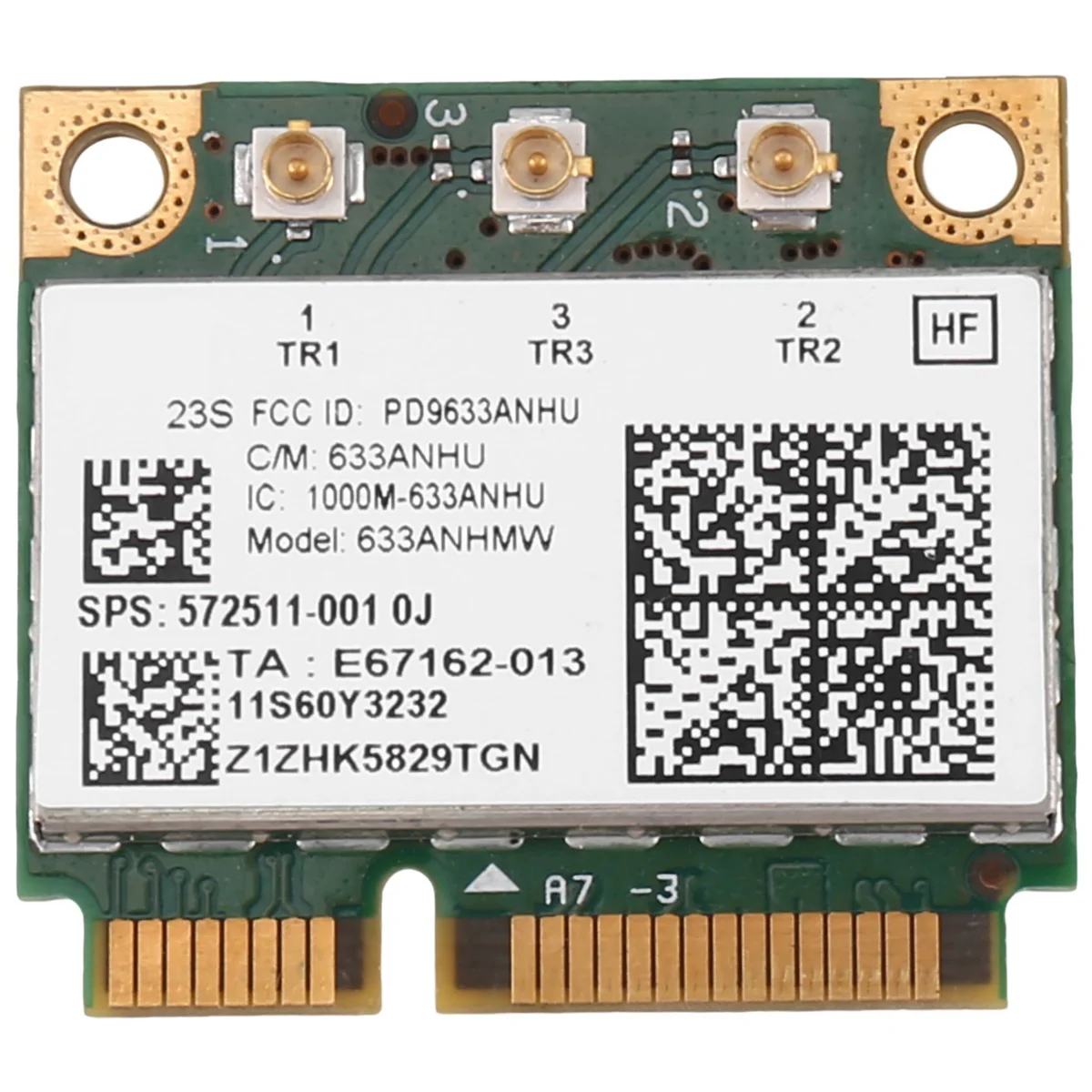 

Беспроводная Wi-Fi карта 6300AGN 633ANHMW Mini Pcie карта 802.11A/G/N 2,4G + 5,0 ГГц для Lenovo Thinkpad T410 T420 T430 X220 Y460