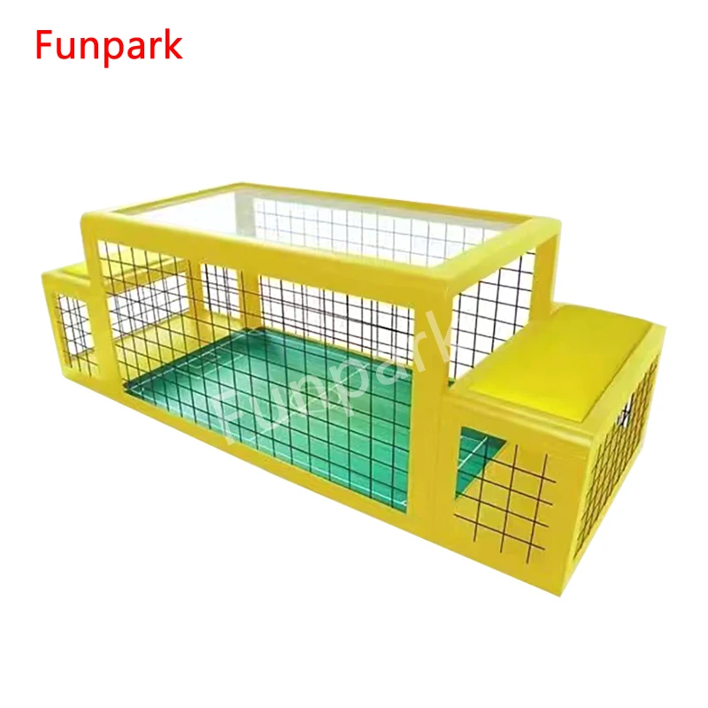 Children's Entertainment Area Shopping Center Two Play Football Game Table Football Under The Table