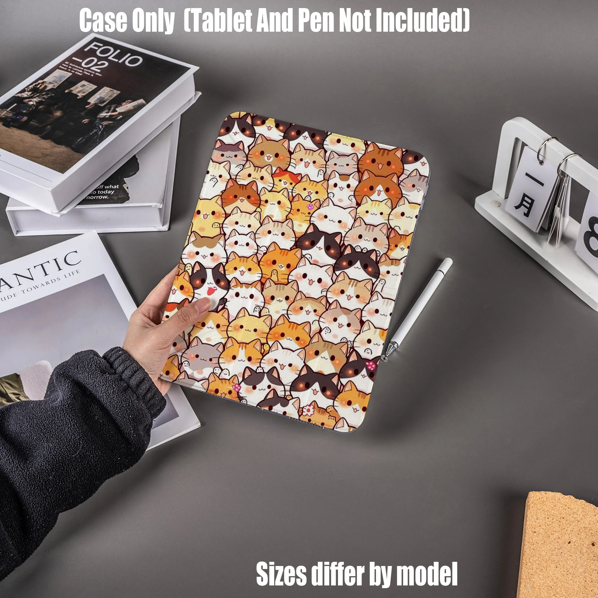 Premium TPU Tablet Case for Samsung and Apple All Models Slim Fit Protective Cover，Shockproof Lightweight Durable
