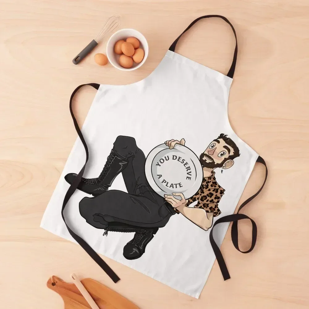 

Pulpy Syntax You Deserve A Plate Apron Household Items Kitchen Waterproof Kitchen For Women Kitchen Things Apron
