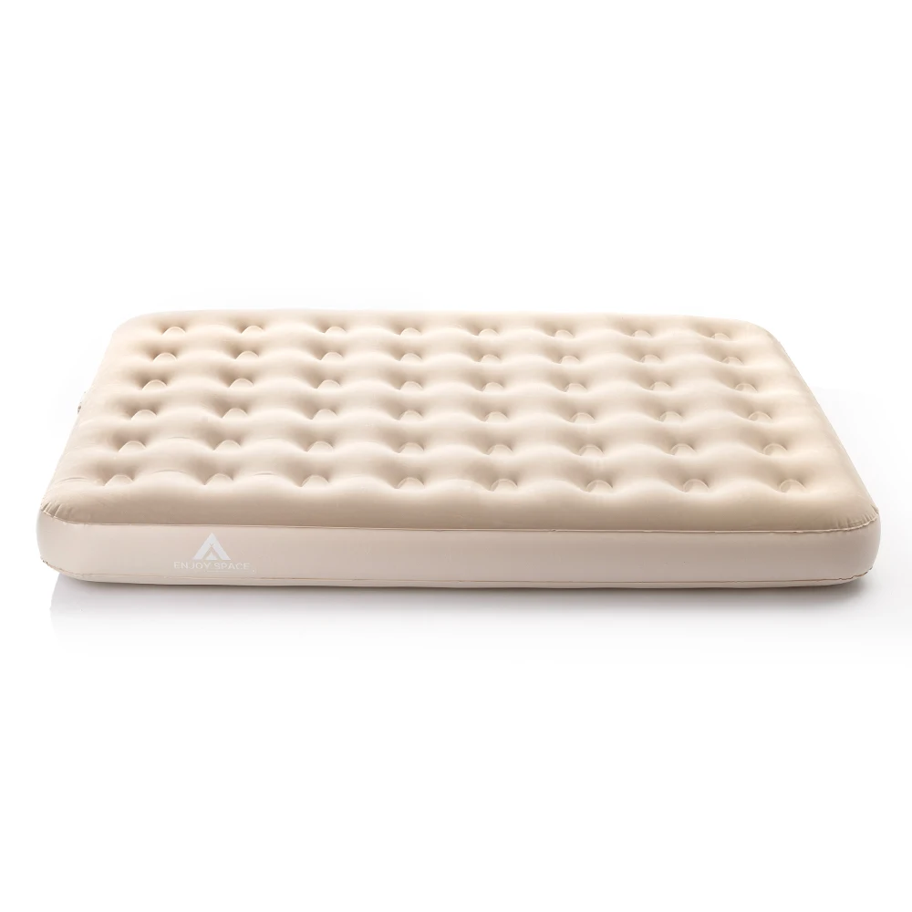 

Portable Double air Mattress One Click Automatic Rechargeable Pump Self-inflating Camping Mat