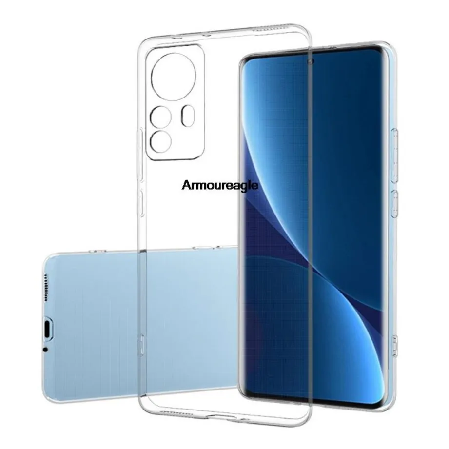 

Прозрачный чехол из ТПУ для xiaomi 12 lite mi 12s ultra 12t pro 12x lite, тонкая кожа, задняя часть телефона, защитные средства, защита