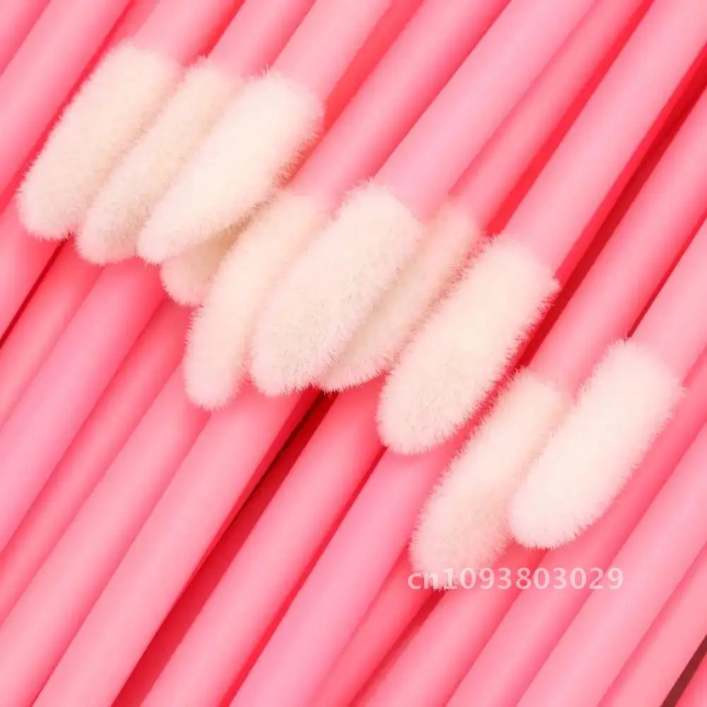 1000PCS Disposable Lip Wands Gloss Brush Applicator Softly Micro Mascara Brush Wands Brush Women Accessories Lipstick Cosmetics