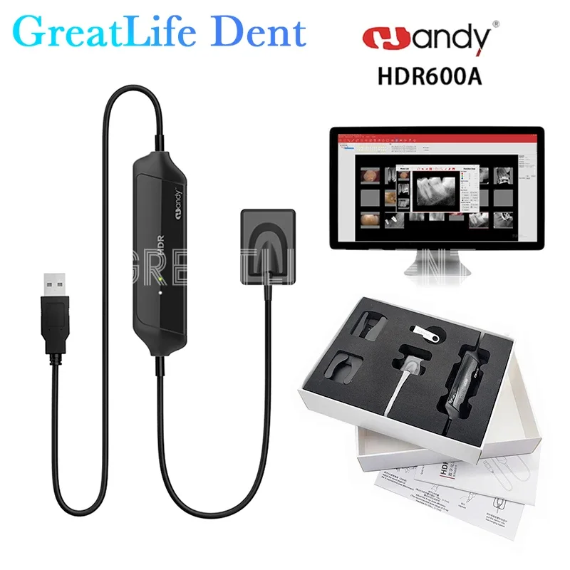 Mexico RU EU In Stock GreatLife Waterproof Original Nanopix Rvg Intraoral Imaging System Digital Dental Sensor X-Ray Rvg Image