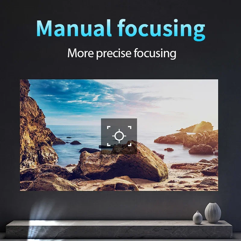 1080P Support! Portable for Movies,Compatible with iOS/Android/Windows, TV Stick/Box,USB/HDMI