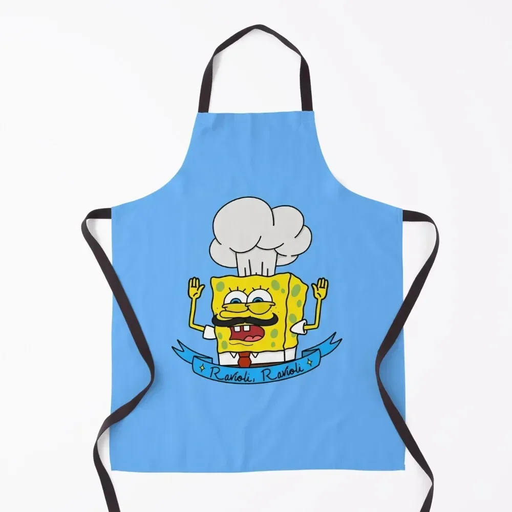 Ravioli, Ravioli! Apron women's work Kitchen Chef Smock for hairdressing Apron