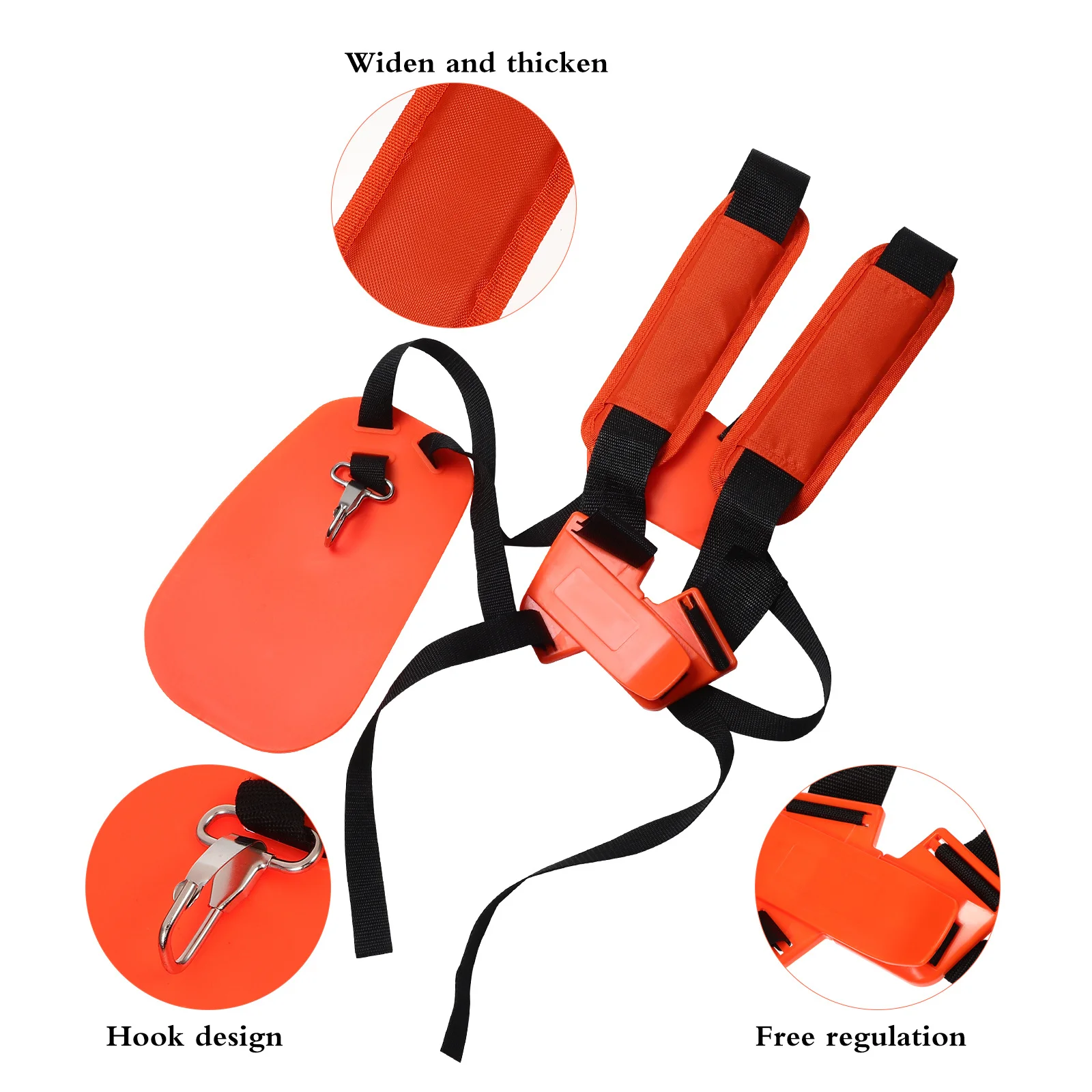 

1pcs Shoulder Strap Adjustable Lawn Belt For Grass Trimmer Grass Trimmer Carrier Brush Cutter Garden Tools Accessory