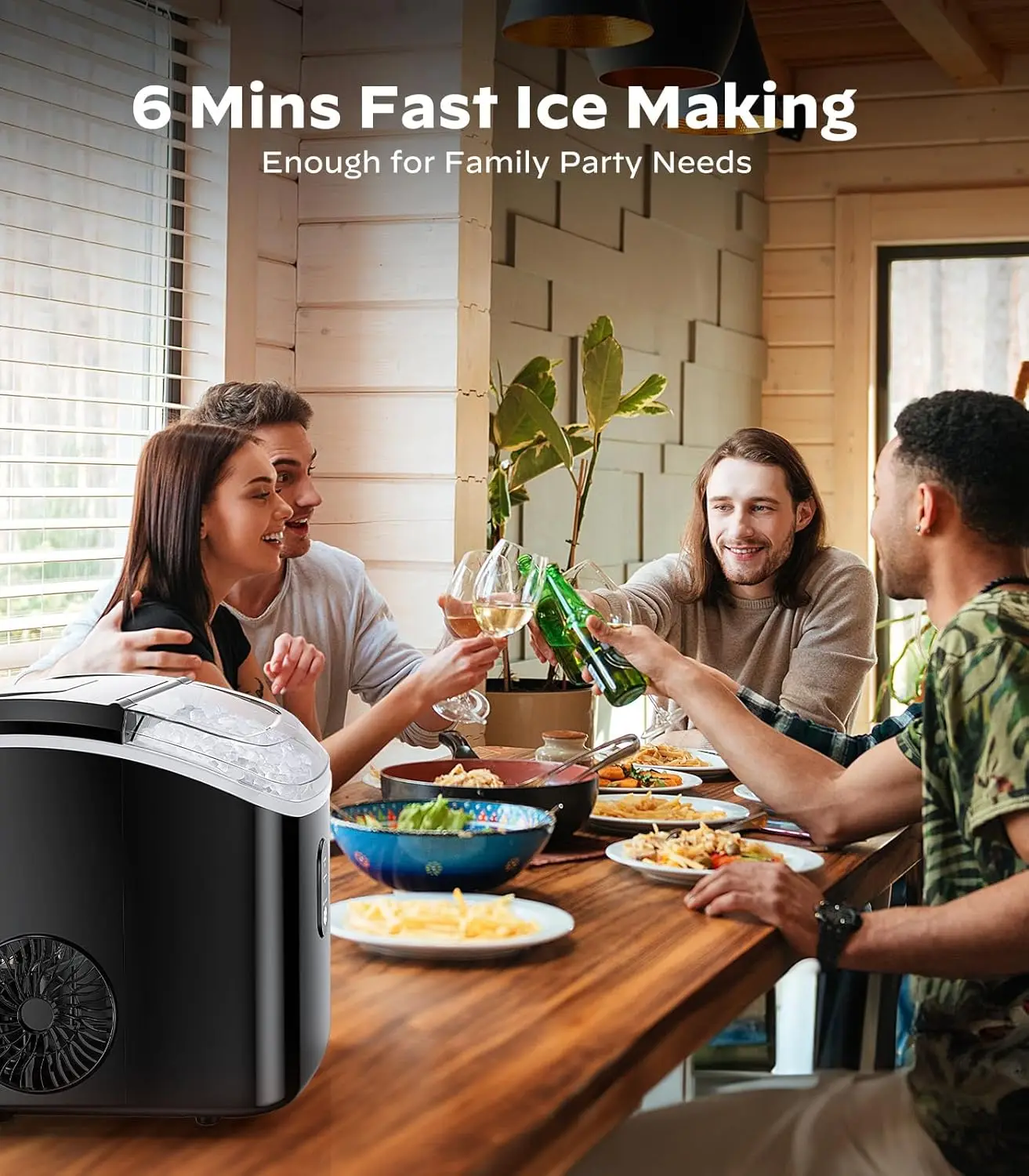 Countertop Nugget Ice Maker 5