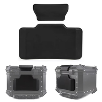 Motorcycle Top Box Back Support Cushion Bike Back Box Luggage Case Universal Backrest(50L Suitcase)