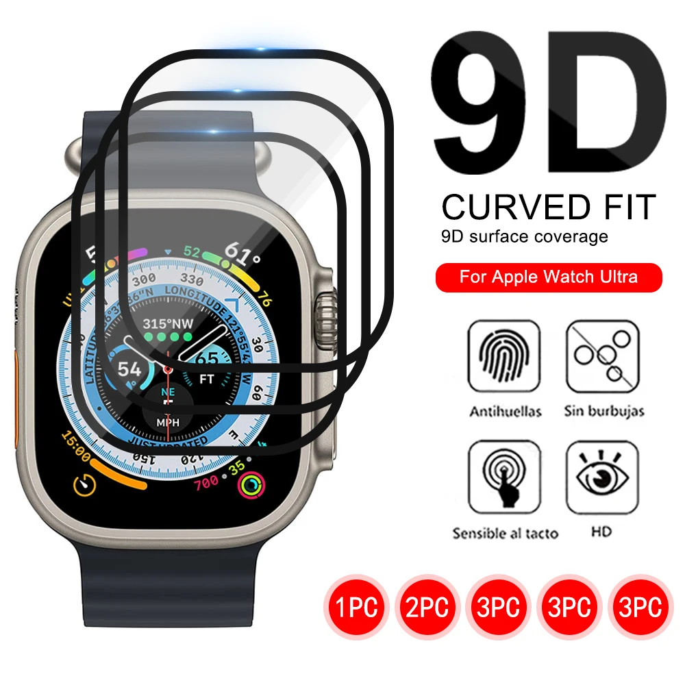 

Tempered Glass For Apple Watch Ultra 49mm Screen Protector Anti-scratch Ultra-thin for Apple Watch Serie Ultra 49mm