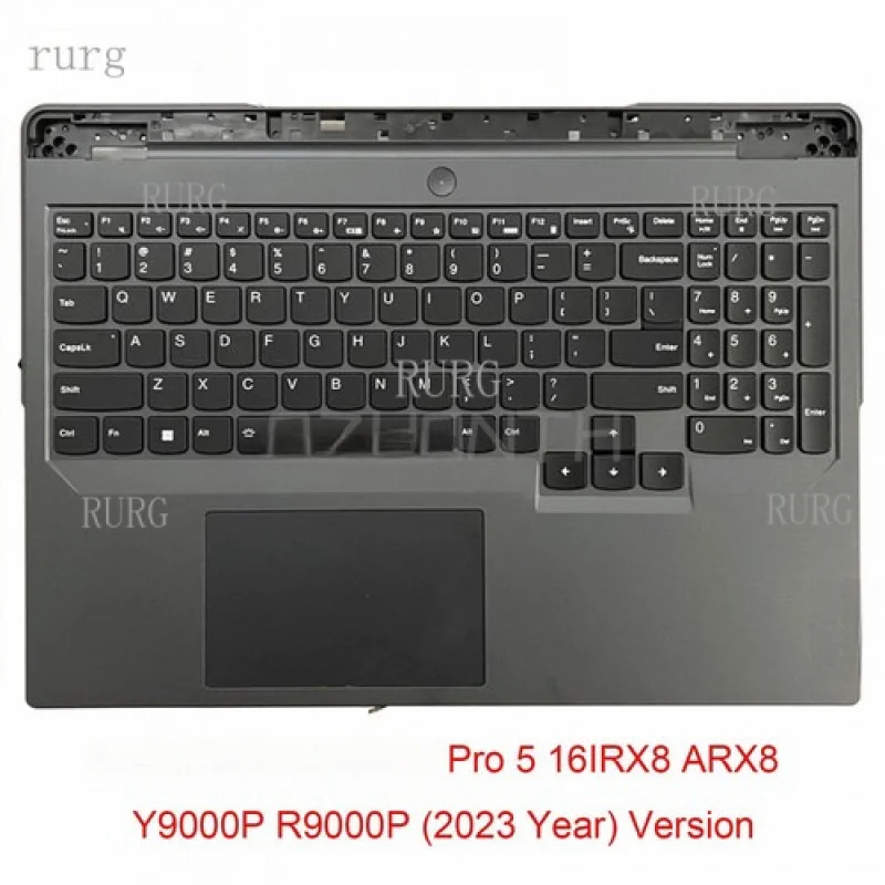 

L New For Lenovo Legion Pro 5 16IRX8 ARX8 Palmrest w/ Backlit Keyboard 5CB1L30890