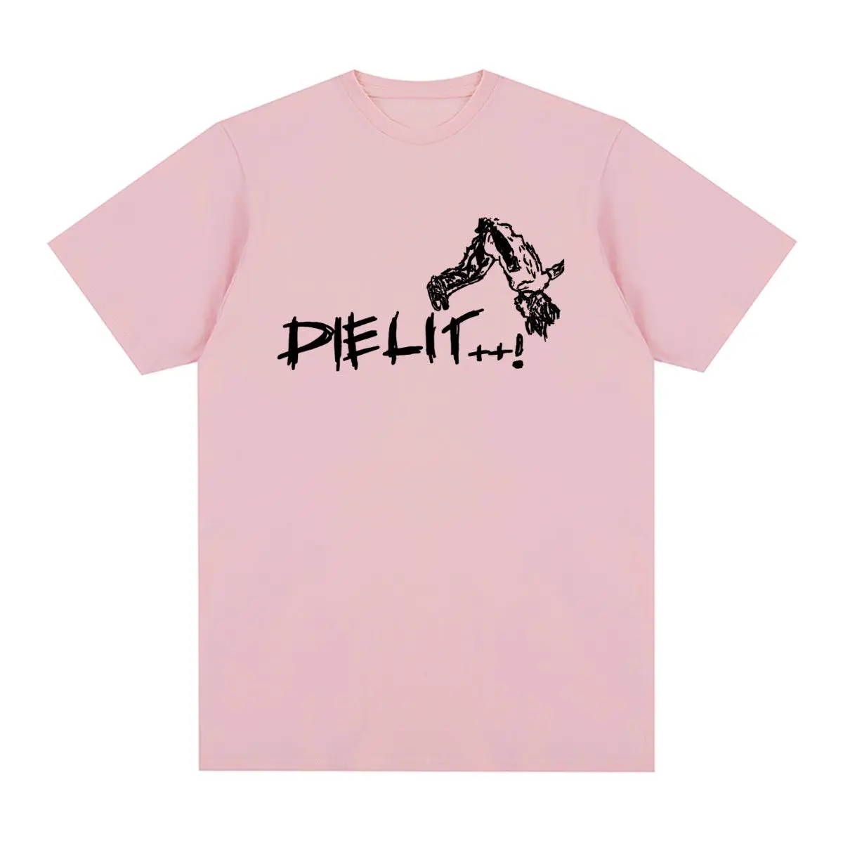 Playboi Carti die lit  90s rap hip hop Vintage T-shirt Fashion Design Casual Men T shirt New Tee Tshirt Womens Tops