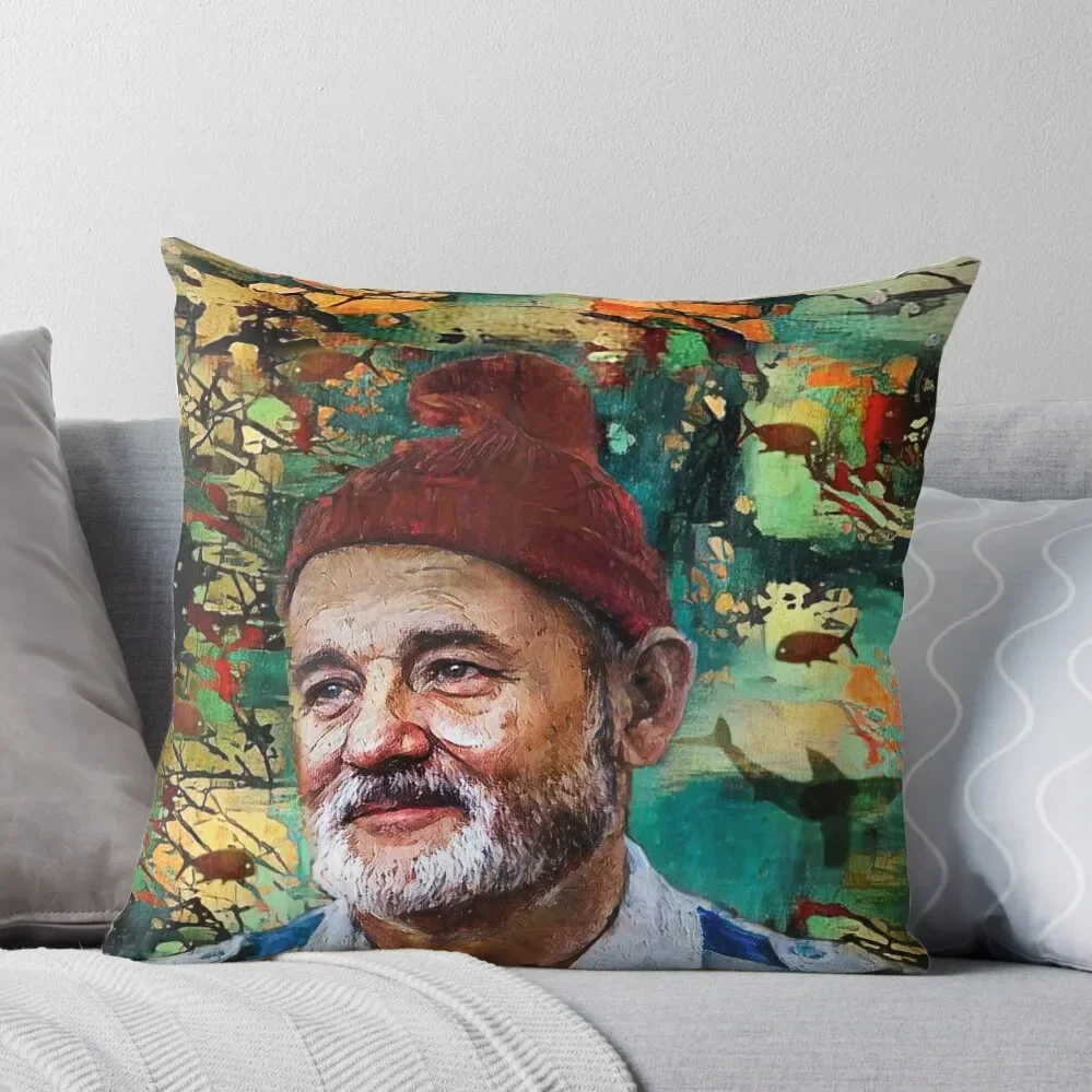 

Zissou - Bill Murray Throw Pillow christmas cushions covers Plaid Sofa Christmas Covers For Cushions Sofa Cushions Cover Pillow
