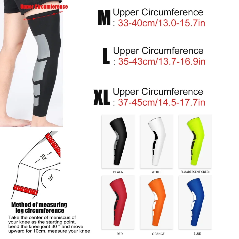 BraceTop-calcetines largos de compresión para hombre y mujer, medias hasta la rodilla, antideslizantes, para Fitness, 1 par