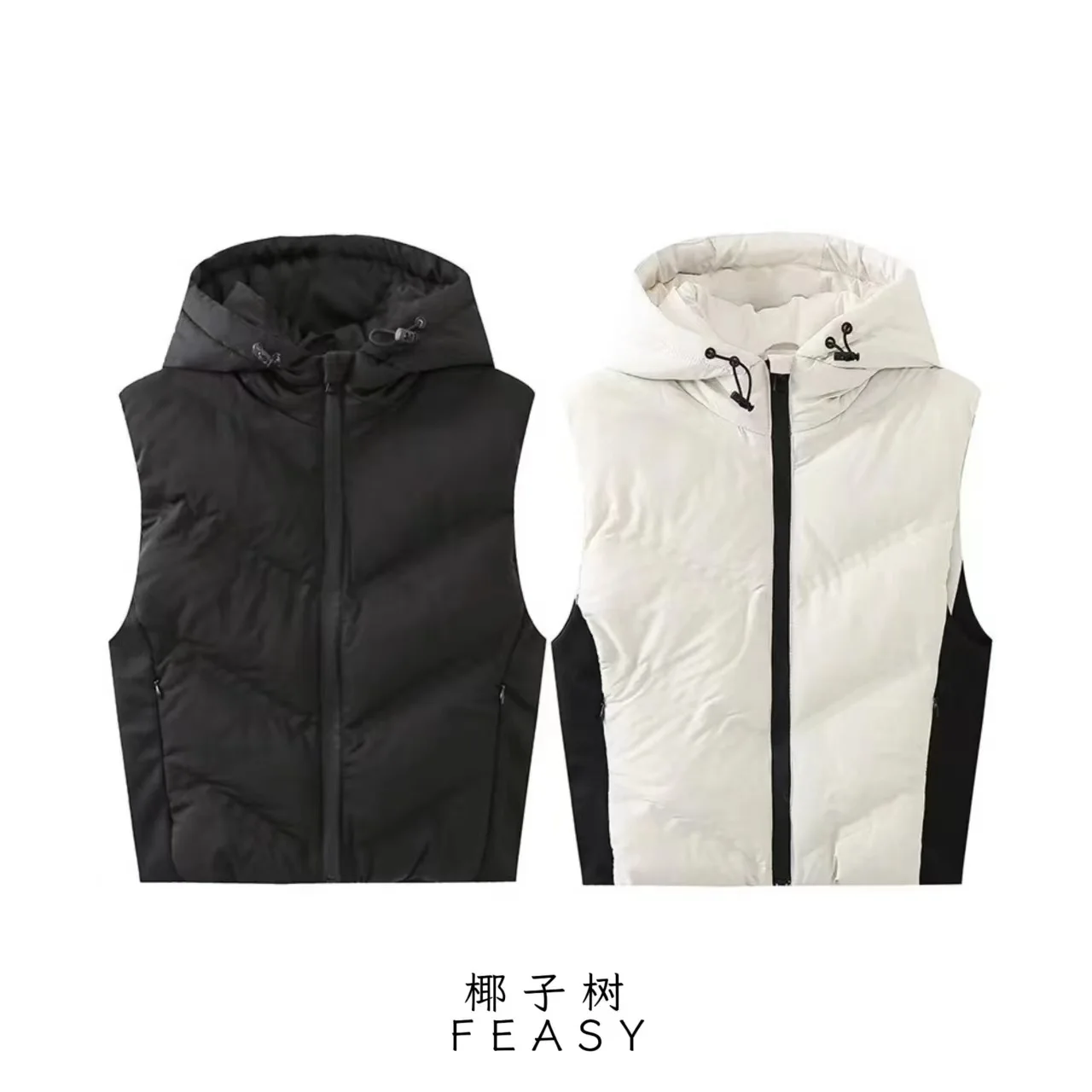 

Женский хлопковый жилет контрастного цвета, летнее новое пальто в Европе и США