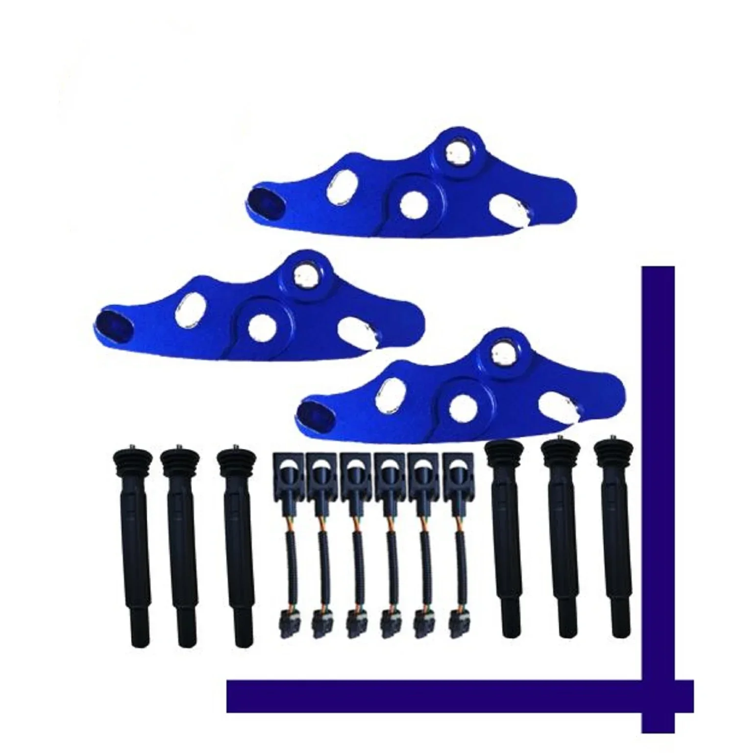 N55 upgrade kit B58 ignition coils to fit to N55 engine bracket boots conversion harness