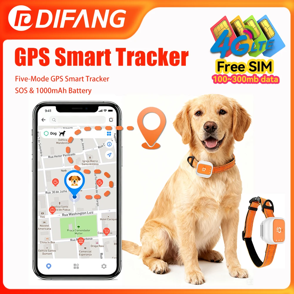 traceur-gps-intelligent-pour-animaux-de-compagnie-4g-sim-localisation-mondiale-en-temps-reel-alerte-sos-d'urgence-historique-des-trajets-geolocalisation-pour-android-et-apple