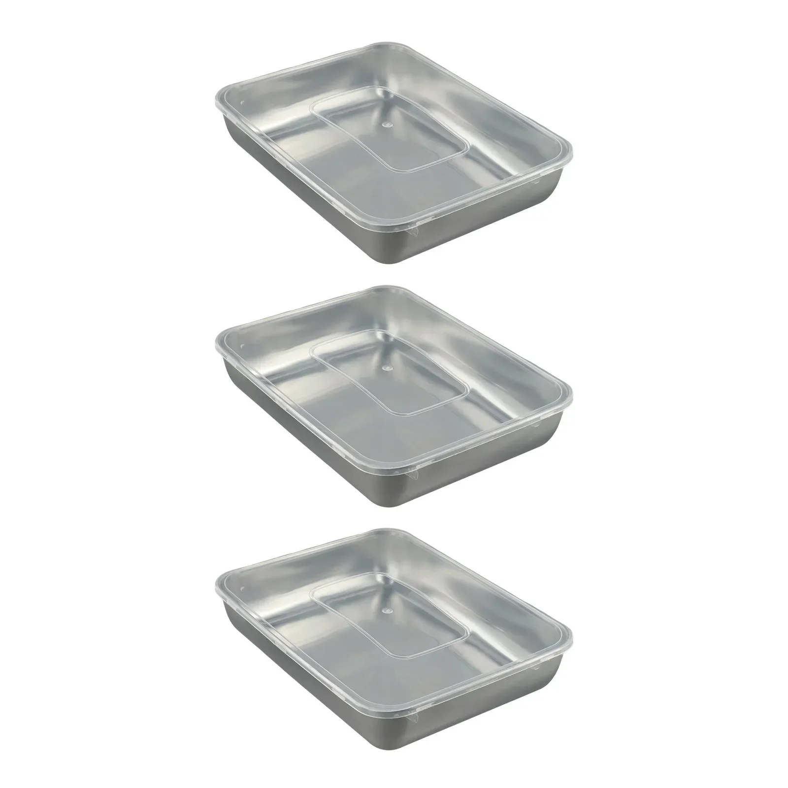 

Effective Sealing Lid Stainless Steel Preservation Box High Temperature Resistance Portable Food Preservation Container